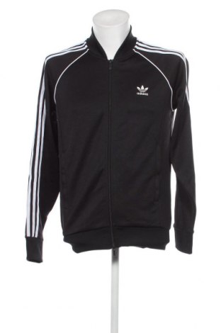 Ανδρική αθλητική ζακέτα Adidas Originals, Μέγεθος M, Χρώμα Μαύρο, Τιμή 41,75 €