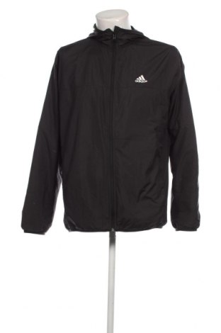 Ανδρικό μπουφάν Adidas, Μέγεθος L, Χρώμα Μαύρο, Τιμή 16,70 €
