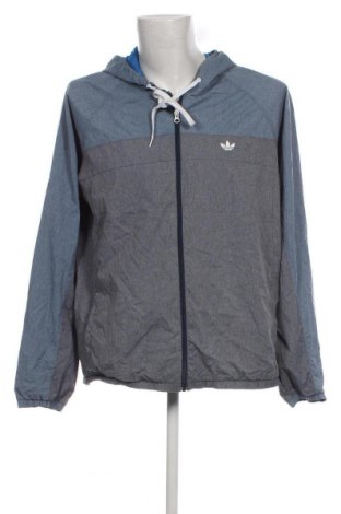 Herrenjacke Adidas Originals, Größe L, Farbe Grau, Preis € 23,66
