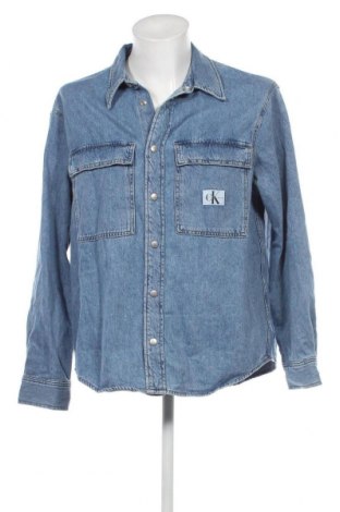 Herrenjacke Calvin Klein Jeans, Größe L, Farbe Blau, Preis € 41,86