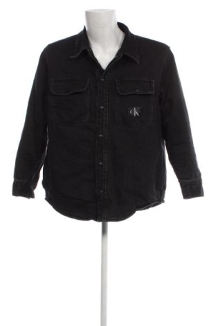 Ανδρικό μπουφάν Calvin Klein Jeans, Μέγεθος L, Χρώμα Γκρί, Τιμή 55,05 €