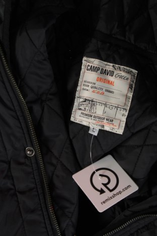 Ανδρικό μπουφάν Camp David, Μέγεθος L, Χρώμα Μαύρο, Τιμή 60,86 €