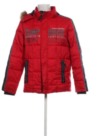 Ανδρικό μπουφάν Camp David, Μέγεθος L, Χρώμα Κόκκινο, Τιμή 60,86 €