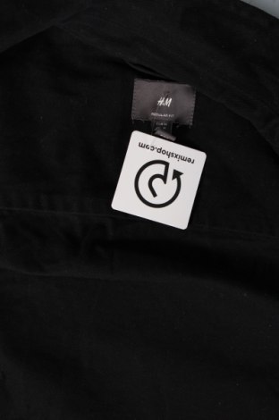 Мъжко яке H&M, Размер M, Цвят Черен, Цена 26,40 лв.