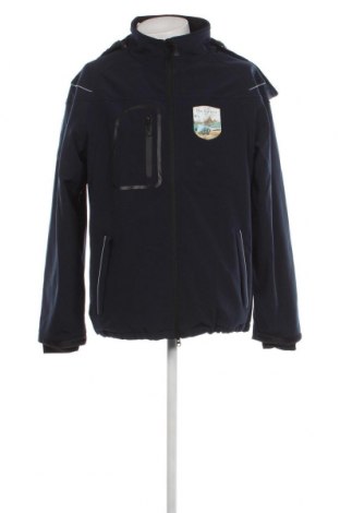 Ανδρικό μπουφάν James & Nicholson, Μέγεθος XL, Χρώμα Μπλέ, Τιμή 11,88 €