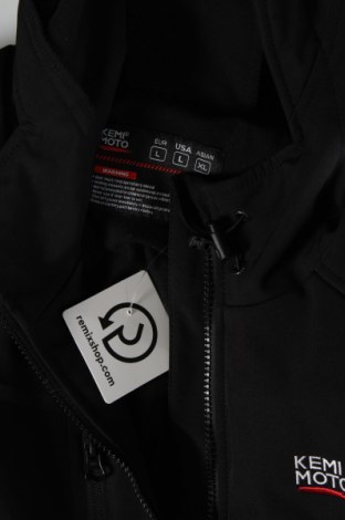Ανδρικό μπουφάν Kemi Moto, Μέγεθος L, Χρώμα Μαύρο, Τιμή 115,46 €