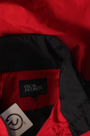 Ανδρικό μπουφάν Oscar Jacobson, Μέγεθος XS, Χρώμα Κόκκινο, Τιμή 34,56 €