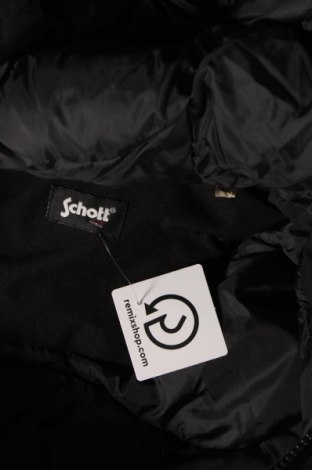 Ανδρικό μπουφάν Schott, Μέγεθος L, Χρώμα Μαύρο, Τιμή 98,20 €