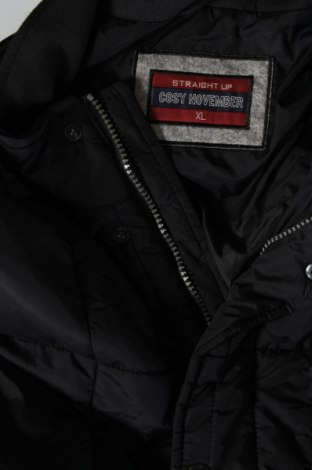 Ανδρικό μπουφάν Straight Up, Μέγεθος XL, Χρώμα Μαύρο, Τιμή 11,88 €