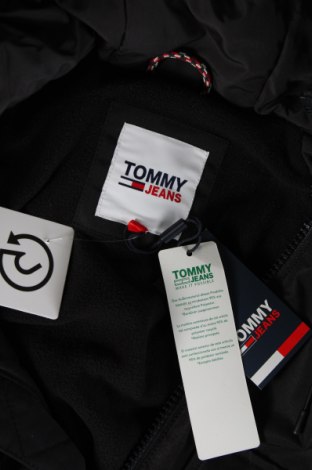 Herrenjacke Tommy Jeans, Größe L, Farbe Schwarz, Preis 88,38 €