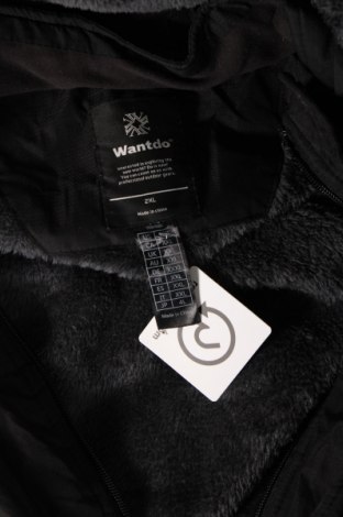 Herrenjacke für Wintersports Wantdo, Größe XXL, Farbe Schwarz, Preis 28,13 €