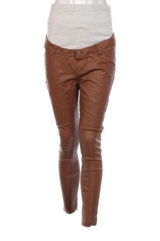 Панталон за бременни SHEIN, Размер M, Цвят Кафяв, Цена 7,54 лв.