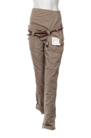 Pantaloni pentru gravide Yessica, Mărime S, Culoare Bej, Preț 30,26 Lei