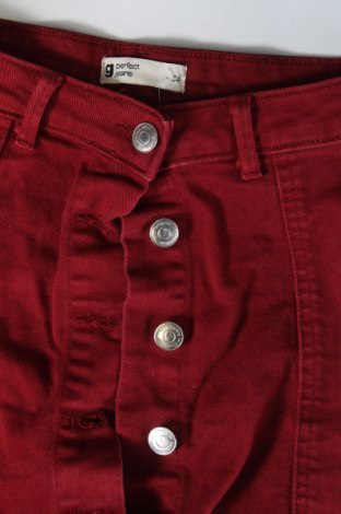 Φούστα Perfect Jeans By Gina Tricot, Μέγεθος XS, Χρώμα Κόκκινο, Τιμή 10,07 €