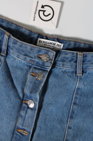 Φούστα Pull&Bear, Μέγεθος S, Χρώμα Μπλέ, Τιμή 7,57 €