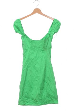 Φόρεμα Bershka, Μέγεθος XS, Χρώμα Πράσινο, Τιμή 8,45 €