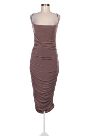 Kleid Boohoo, Größe M, Farbe Braun, Preis 14,23 €