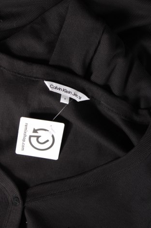 Рокля Calvin Klein Jeans, Размер S, Цвят Черен, Цена 172,00 лв.