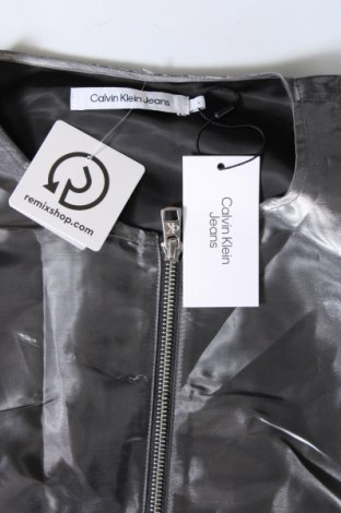 Kleid Calvin Klein Jeans, Größe L, Farbe Grau, Preis € 36,99