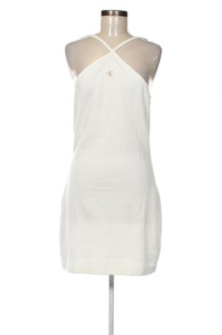 Kleid Calvin Klein Jeans, Größe L, Farbe Weiß, Preis 48,25 €