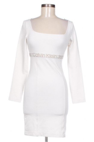 Sukienka Calvin Klein Jeans, Rozmiar S, Kolor Biały, Cena 228,70 zł