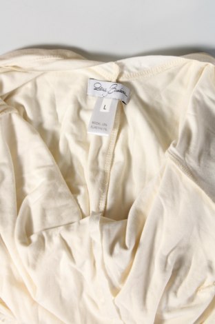 Kleid Dana Buchman, Größe L, Farbe Ecru, Preis 8,90 €