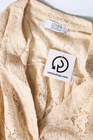 Kleid LOVE&DIVINE, Größe S, Farbe Beige, Preis € 38,56