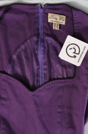 Šaty  Lindy Bop, Velikost S, Barva Fialová, Cena  518,00 Kč