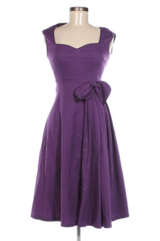 Kleid Lindy Bop, Größe S, Farbe Lila, Preis 20,62 €