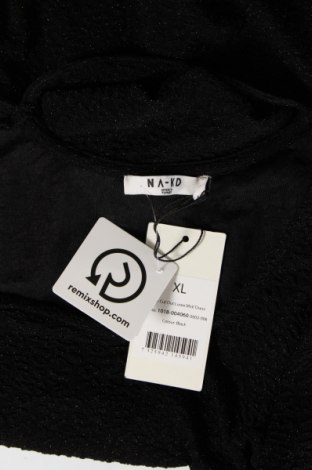 Šaty  NA-KD, Veľkosť XL, Farba Čierna, Cena  42,06 €