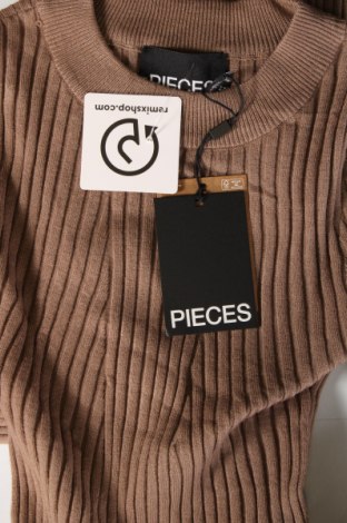 Šaty  Pieces, Veľkosť XS, Farba Hnedá, Cena  15,34 €