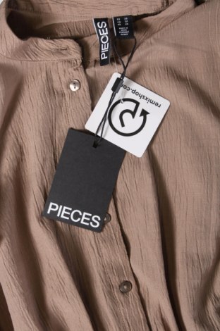 Φόρεμα Pieces, Μέγεθος XS, Χρώμα  Μπέζ, Τιμή 12,78 €