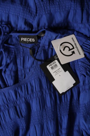 Sukienka Pieces, Rozmiar L, Kolor Niebieski, Cena 165,26 zł