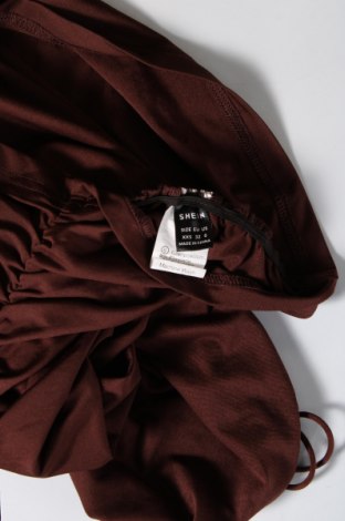 Φόρεμα SHEIN, Μέγεθος XXS, Χρώμα Καφέ, Τιμή 9,12 €