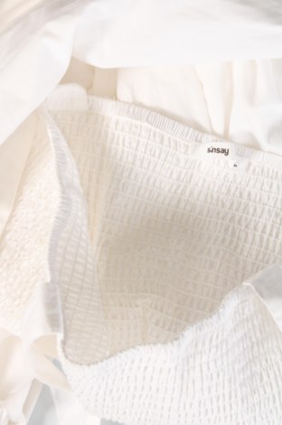 Kleid Sinsay, Größe L, Farbe Weiß, Preis 14,83 €