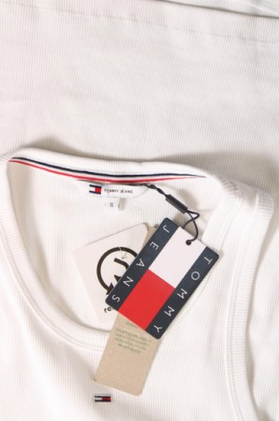 Kleid Tommy Jeans, Größe S, Farbe Weiß, Preis 32,97 €