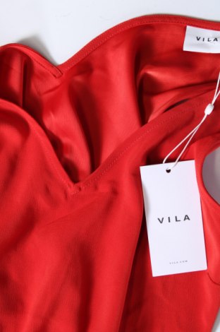 Kleid VILA, Größe L, Farbe Rot, Preis 13,10 €