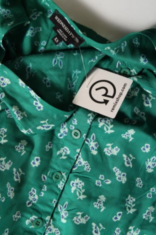 Φόρεμα Wednesday's Girl, Μέγεθος XS, Χρώμα Πράσινο, Τιμή 26,80 €