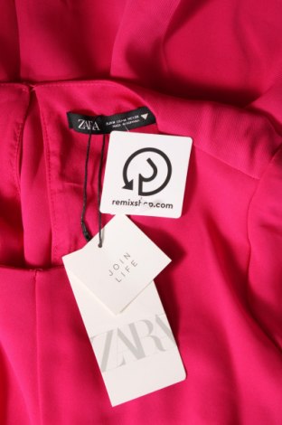 Рокля Zara, Размер M, Цвят Розов, Цена 62,00 лв.