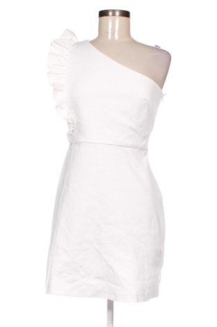 Kleid Zara Trafaluc, Größe L, Farbe Weiß, Preis € 15,62