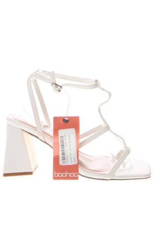 Sandalen Boohoo, Größe 39, Farbe Weiß, Preis 11,51 €