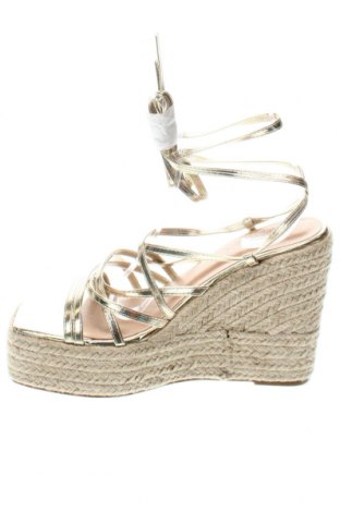 Sandalen Boohoo, Größe 41, Farbe Golden, Preis 15,66 €