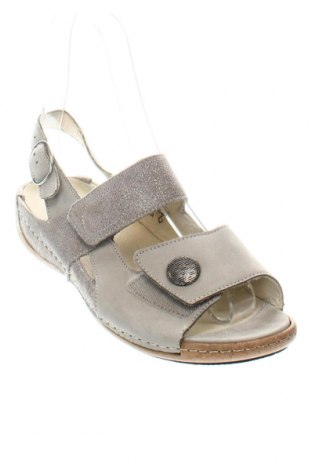 Sandalen Waldlaufer, Größe 39, Farbe Silber, Preis 51,16 €