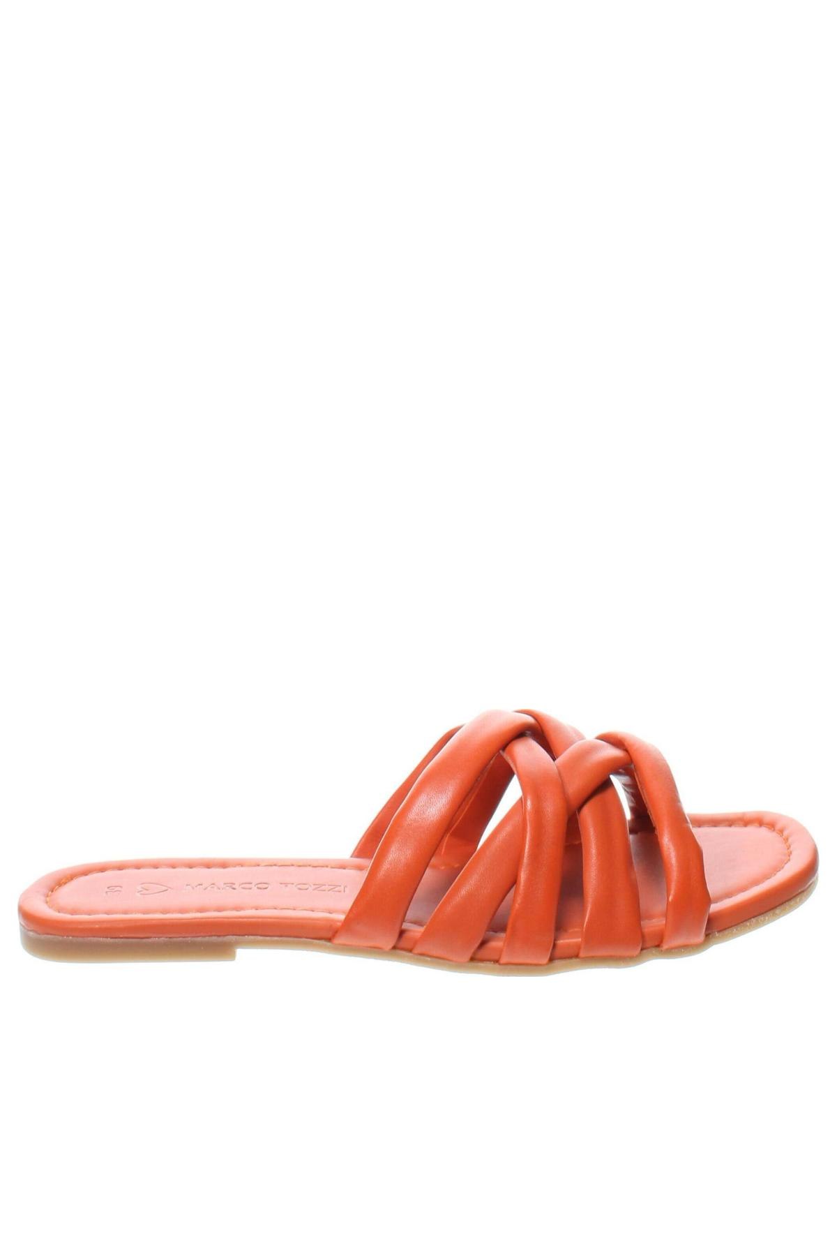 Γυναικείες παντόφλες Marco Tozzi, Μέγεθος 39, Χρώμα Πορτοκαλί, Τιμή 28,76 €