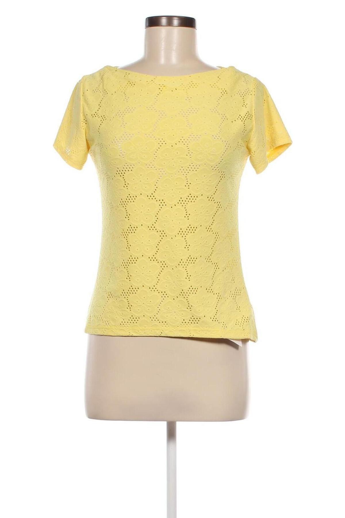 Дамска блуза, Размер S, Цвят Жълт, Цена 8,47 лв.