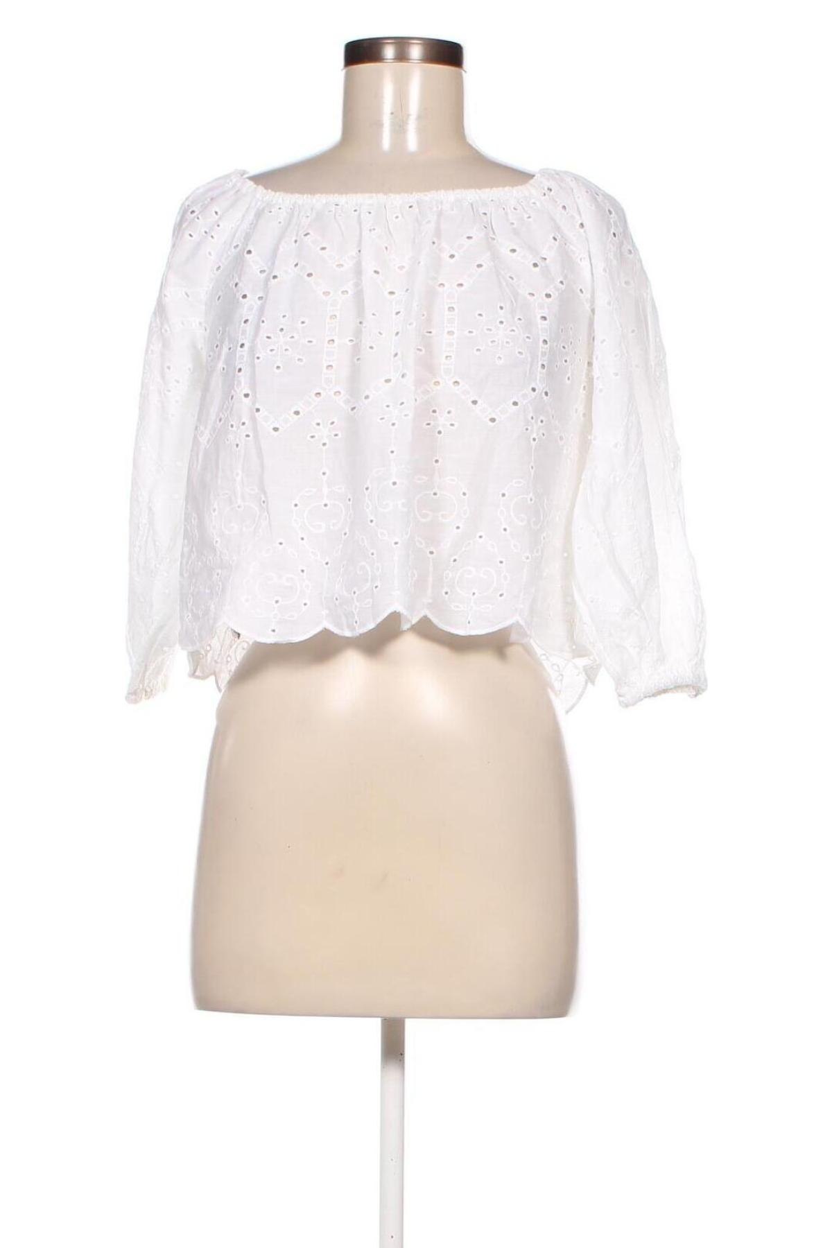 Дамска блуза, Размер M, Цвят Бял, Цена 27,00 лв.