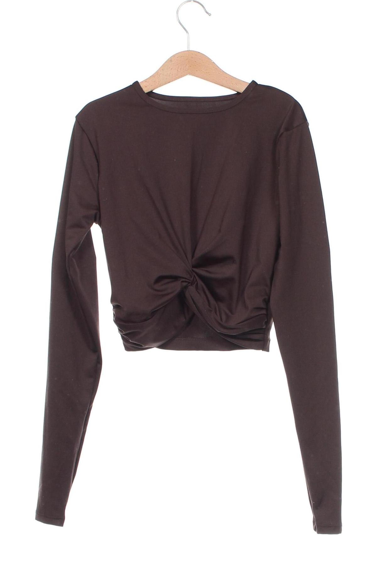 Γυναικεία μπλούζα, Μέγεθος XS, Χρώμα Καφέ, Τιμή 4,52 €