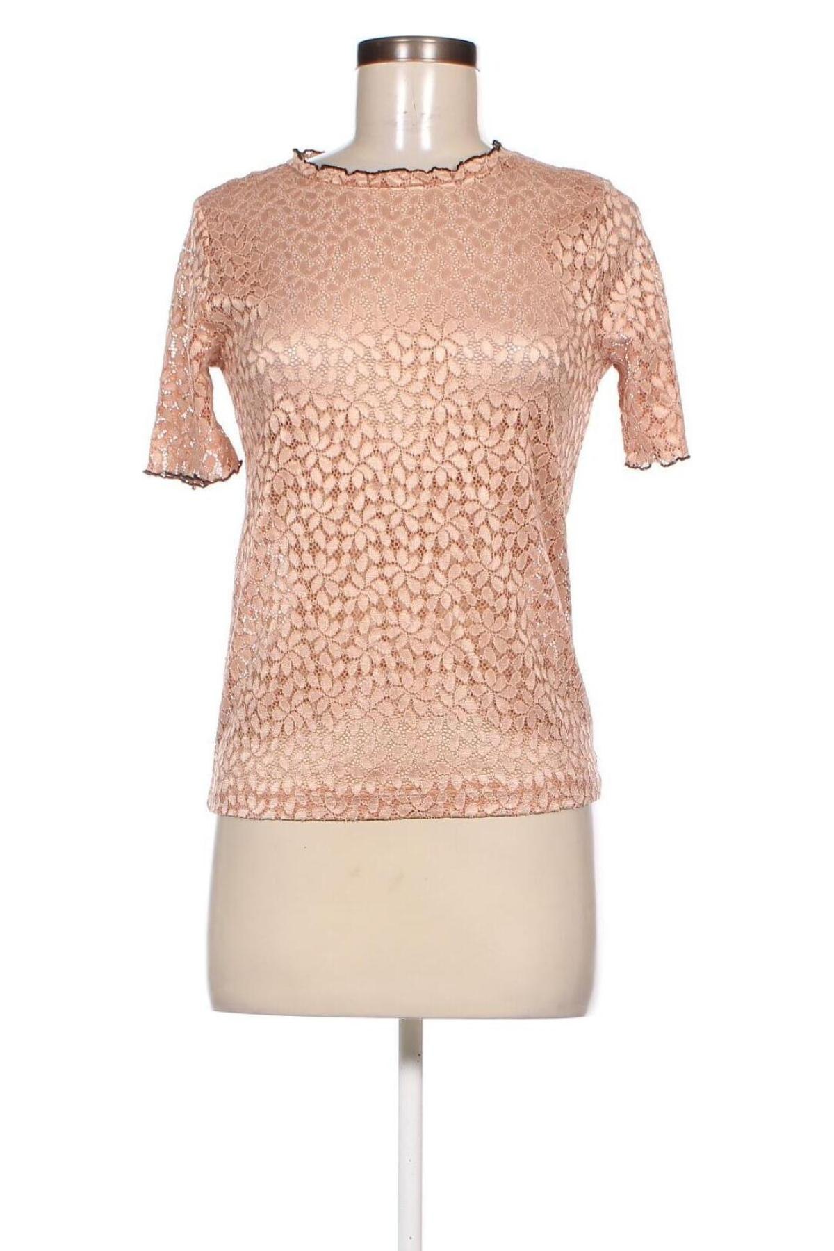 Damen Shirt, Größe M, Farbe Beige, Preis 4,37 €