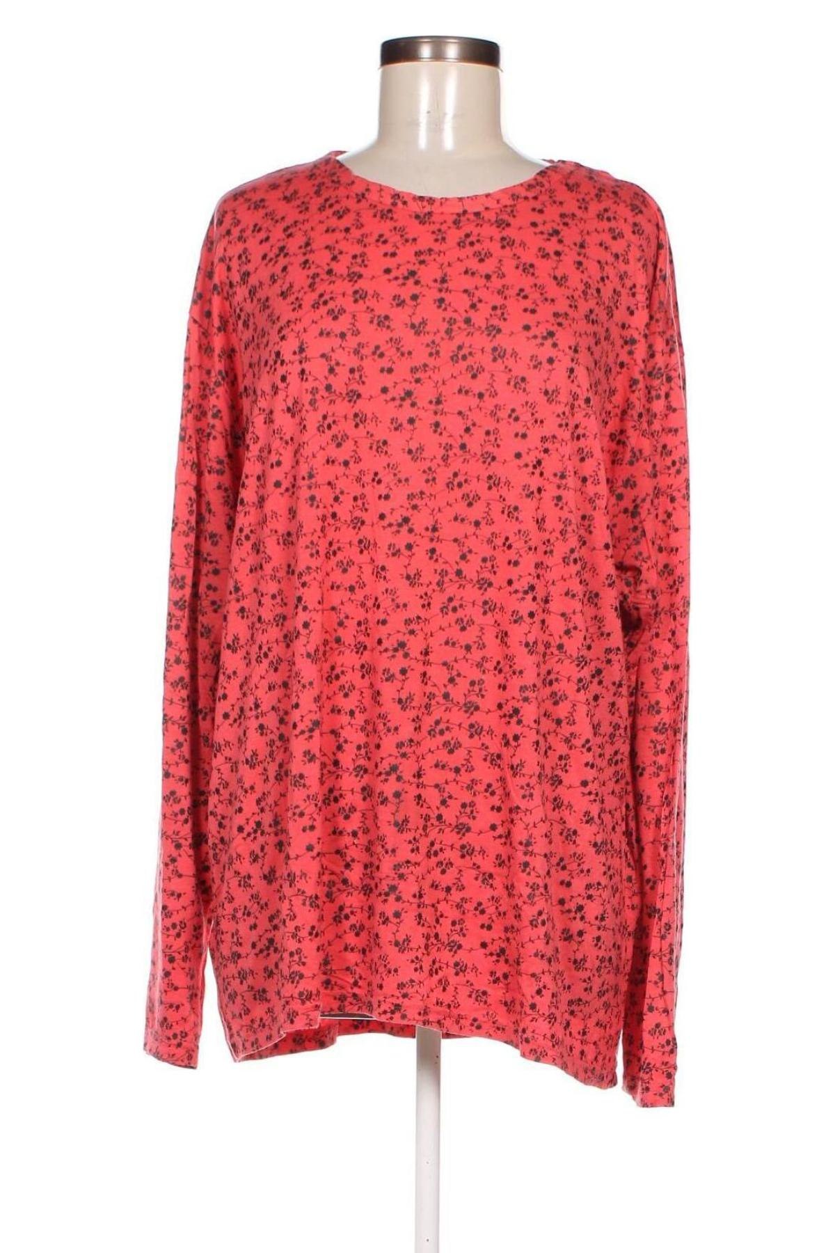 Γυναικεία μπλούζα, Μέγεθος 3XL, Χρώμα Κόκκινο, Τιμή 9,72 €