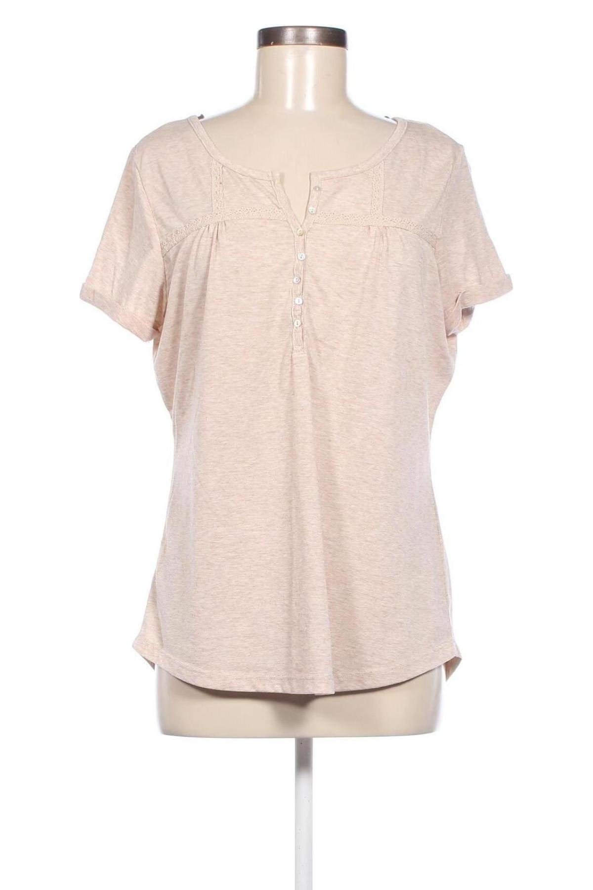 Damen Shirt, Größe L, Farbe Beige, Preis 13,22 €